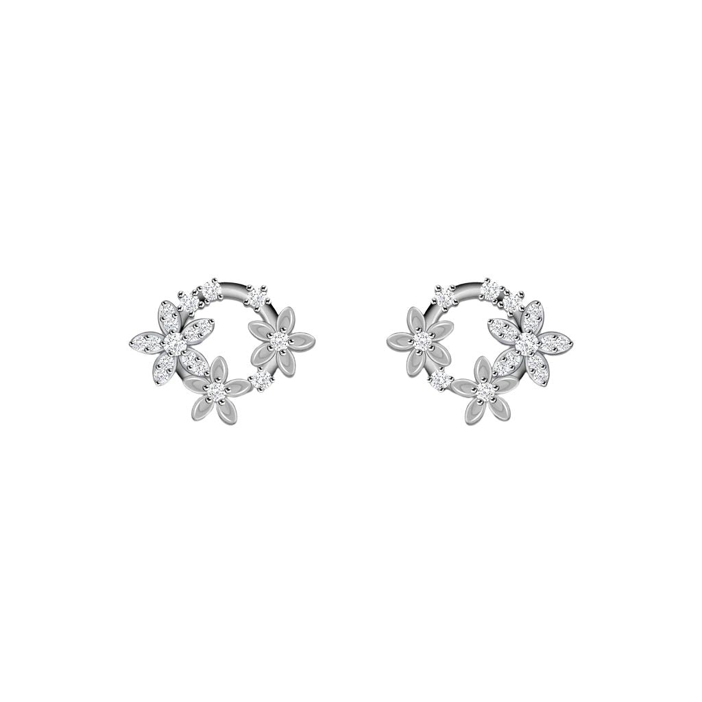 925 Sterling Silver Women's Stud Earrings Bulk Rate 150/Gram Design-10