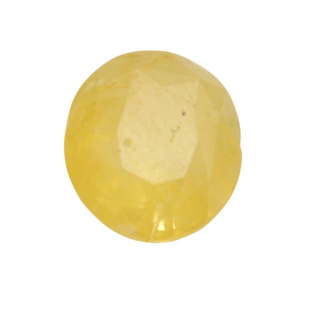 8.2 Ratti 7.4 Carat Certified Natural Ceylon Sri Lanka Yellow Sapphire (Pukhraj) at Wholesale Rate (Rs 1500/Carat)