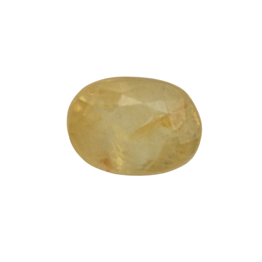 2.7 Carat 3 Ratti Certified Natural Ceylon Yellow Sapphire (Pukhraj) Fine Quality Loose Gemstone at Wholesale Rates (Rs 1500/Carat)