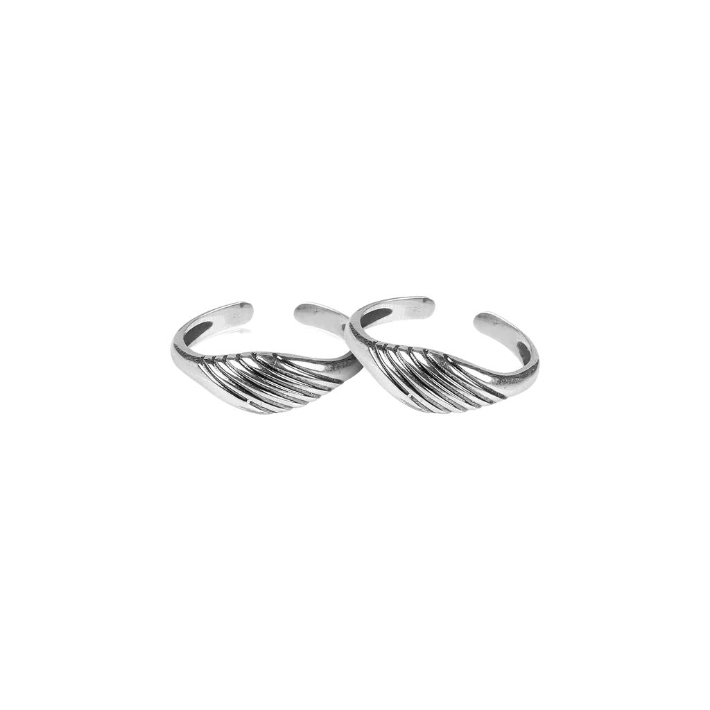 925 Sterling Silver Women's Toe Rings Bulk Rate 150/Gram Design-26