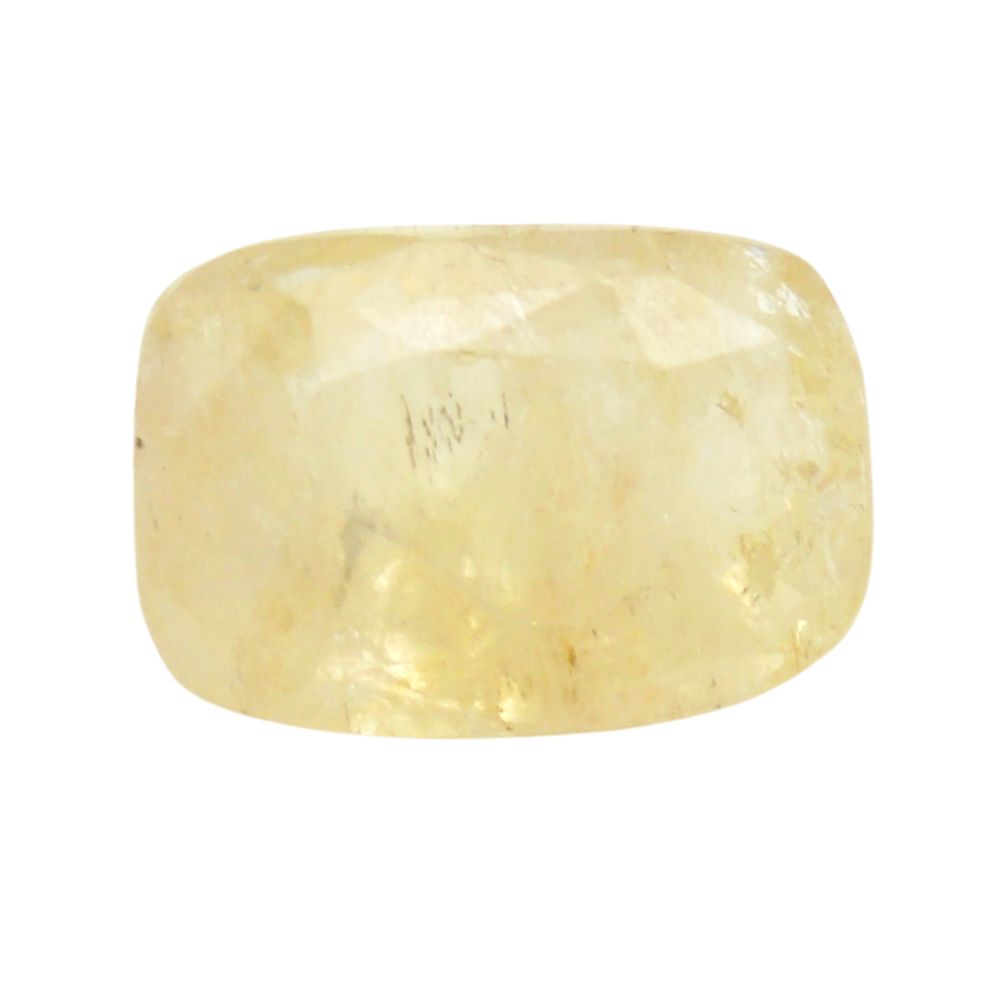 6.33 Ratti 5.7 Carat Certified Natural Ceylon Sri Lanka Yellow Sapphire (Pukhraj) at Wholesale Rate (Rs 850/carat)