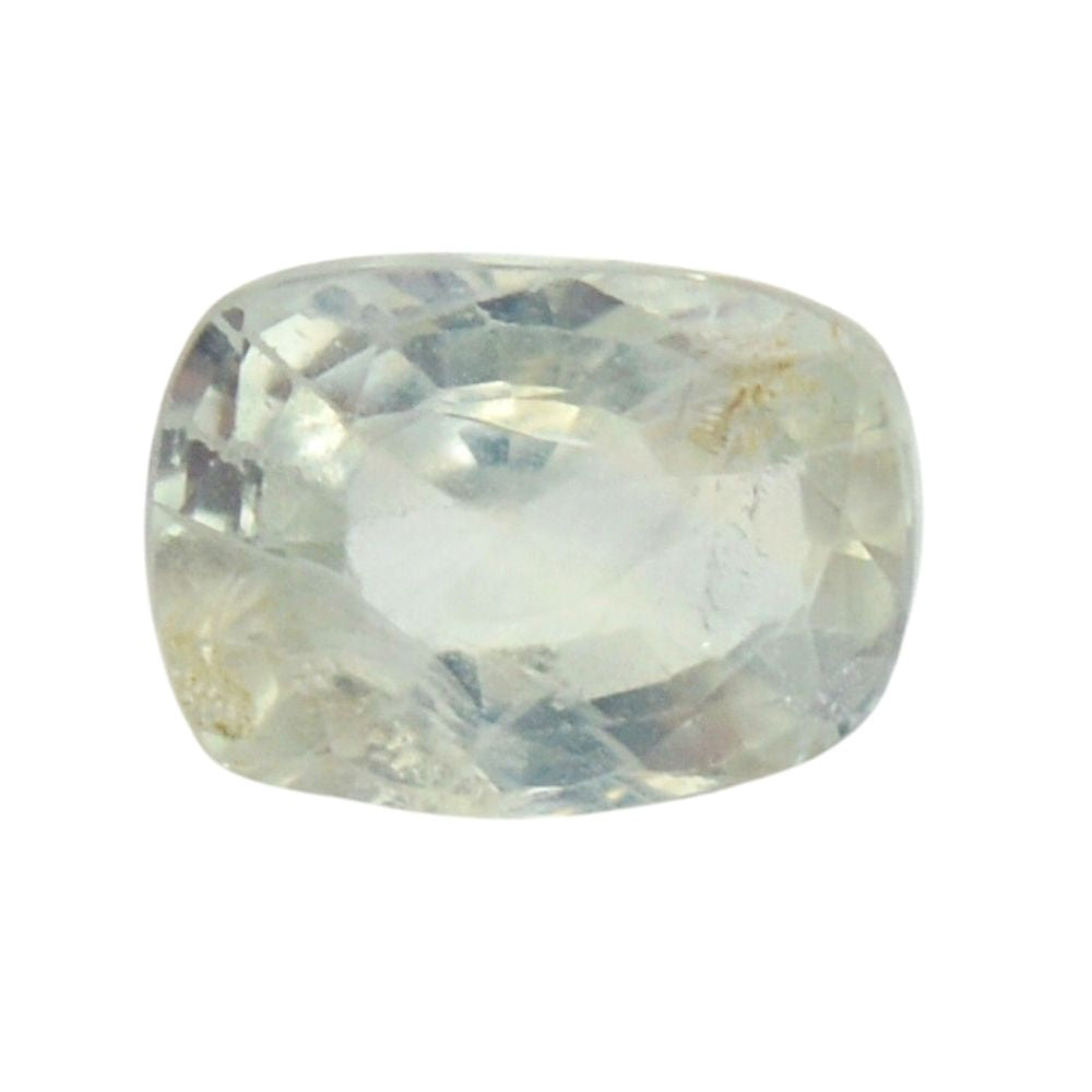 2.7 Ratti 2.4 Carat Certified Natural Ceylon Sri Lanka White Sapphire (Safed Pukhraj) at Wholesale Rate (Rs 2500/carat)