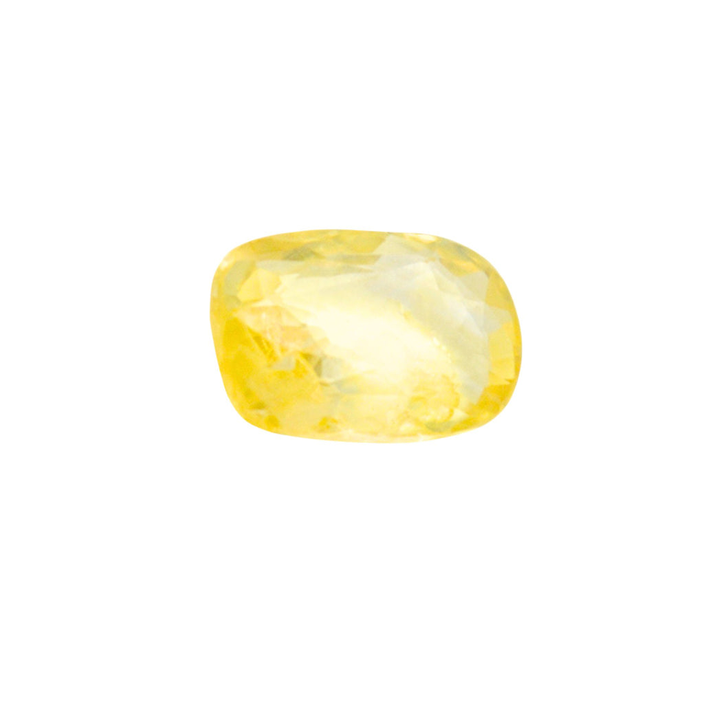 3.1 Carat 3.4 Ratti Certified Natural Ceylon Yellow Sapphire (Pukhraj) Fine Quality Loose Gemstone at Wholesale Rates (Rs 9500/Carat)