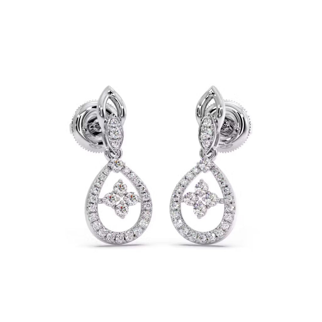 925 Sterling Silver Women's Modern Dangle Earrings Bulk Rate 150/Gram Design-29