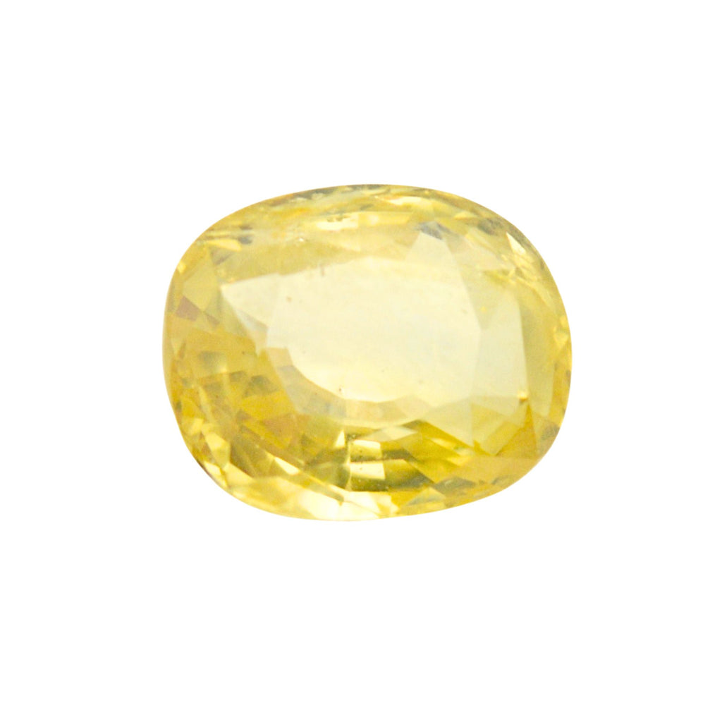 8.3 Carat 9.2 Ratti Certified Natural Ceylon Yellow Sapphire (Pukhraj) Fine Quality Loose Gemstone at Wholesale Rates (Rs 22000/Carat)