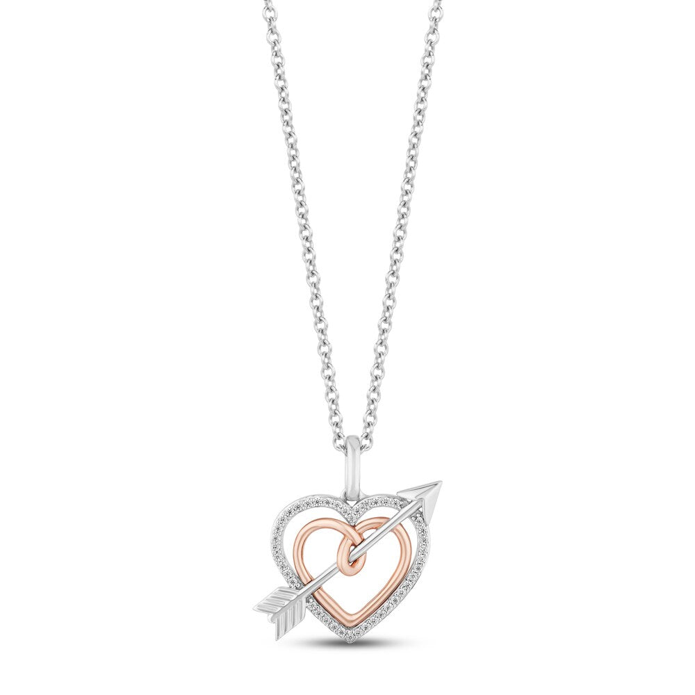 925 Sterling Silver Women's Heart Shape Necklace Bulk Rate 150/Gram Design-20