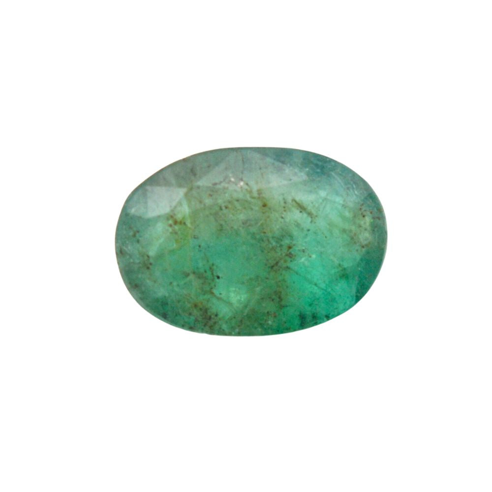 3.3 Carat 3.7 Ratti Certified Natural Zambian Emerald (Panna) Oval Shape Fine Quality Loose Gemstone at Wholesale Rates (Rs 850/carat)