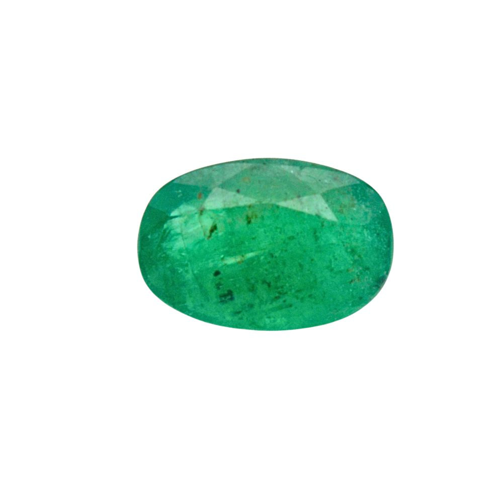 2.7 Carat 3 Ratti Certified Natural Zambian Emerald (Panna) Oval Shape Fine Quality Loose Gemstone at Wholesale Rates (Rs 900/carat)