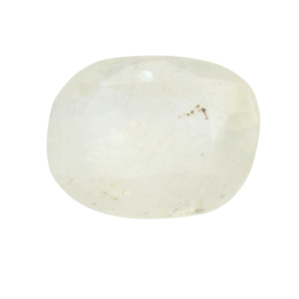 5.33 Ratti 4.8 Carat Certified Natural Ceylon Sri Lanka White Sapphire (Safed Pukhraj) at Wholesale Rate (Rs 850/carat)