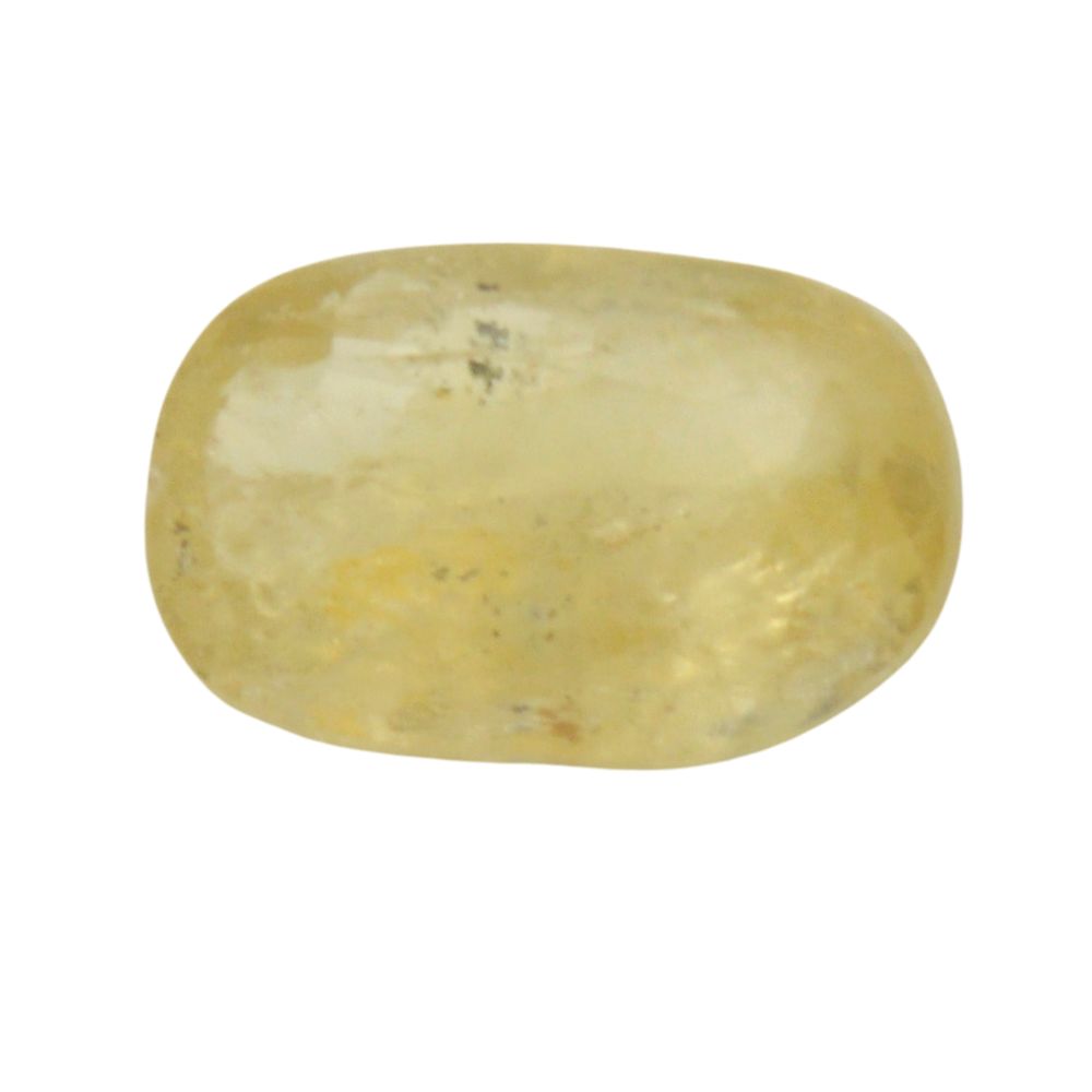 2.3 Carat 2.6 Ratti Certified Natural Ceylon Yellow Sapphire (Pukhraj) Fine Quality Loose Gemstone at Wholesale Rates (Rs 1500/Carat)