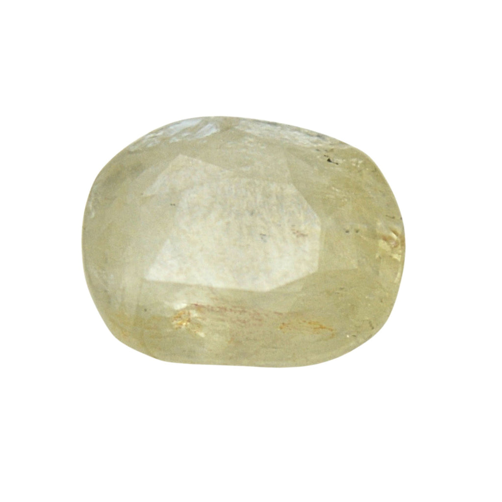 6.6 Ratti 5.9 Carat Certified Natural Ceylon Sri Lanka Yellow Sapphire (Pukhraj) at Wholesale Rate (Rs 2000/carat)