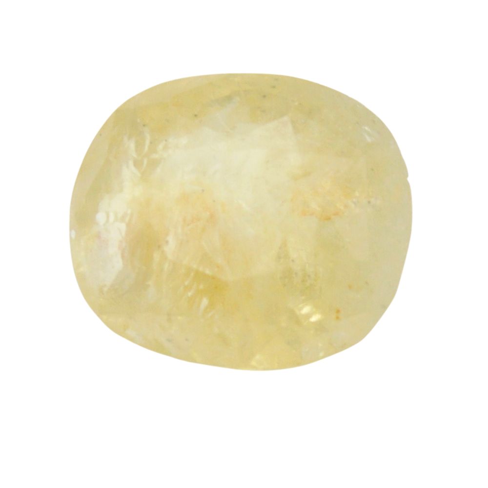 7.8 Ratti 7 Carat Certified Natural Ceylon Sri Lanka Yellow Sapphire (Pukhraj) at Wholesale Rate (Rs 1500/Carat)