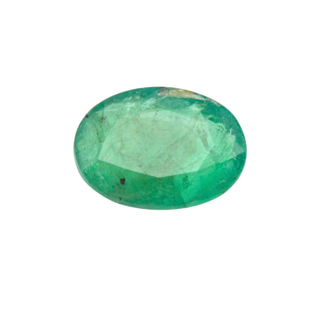 3 Carat 3.3 Ratti Certified Natural Zambian Emerald (Panna) Oval Shape Fine Quality Loose Gemstone at Wholesale Rates (Rs 950/carat)