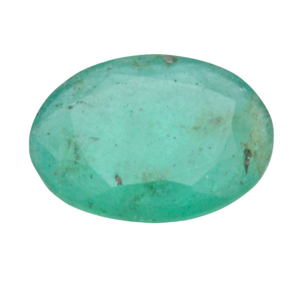 2.9 Carat 3.2 Ratti Certified Natural Zambian Emerald (Panna) Oval Shape Fine Quality Loose Gemstone at Wholesale Rates (Rs 900/carat)