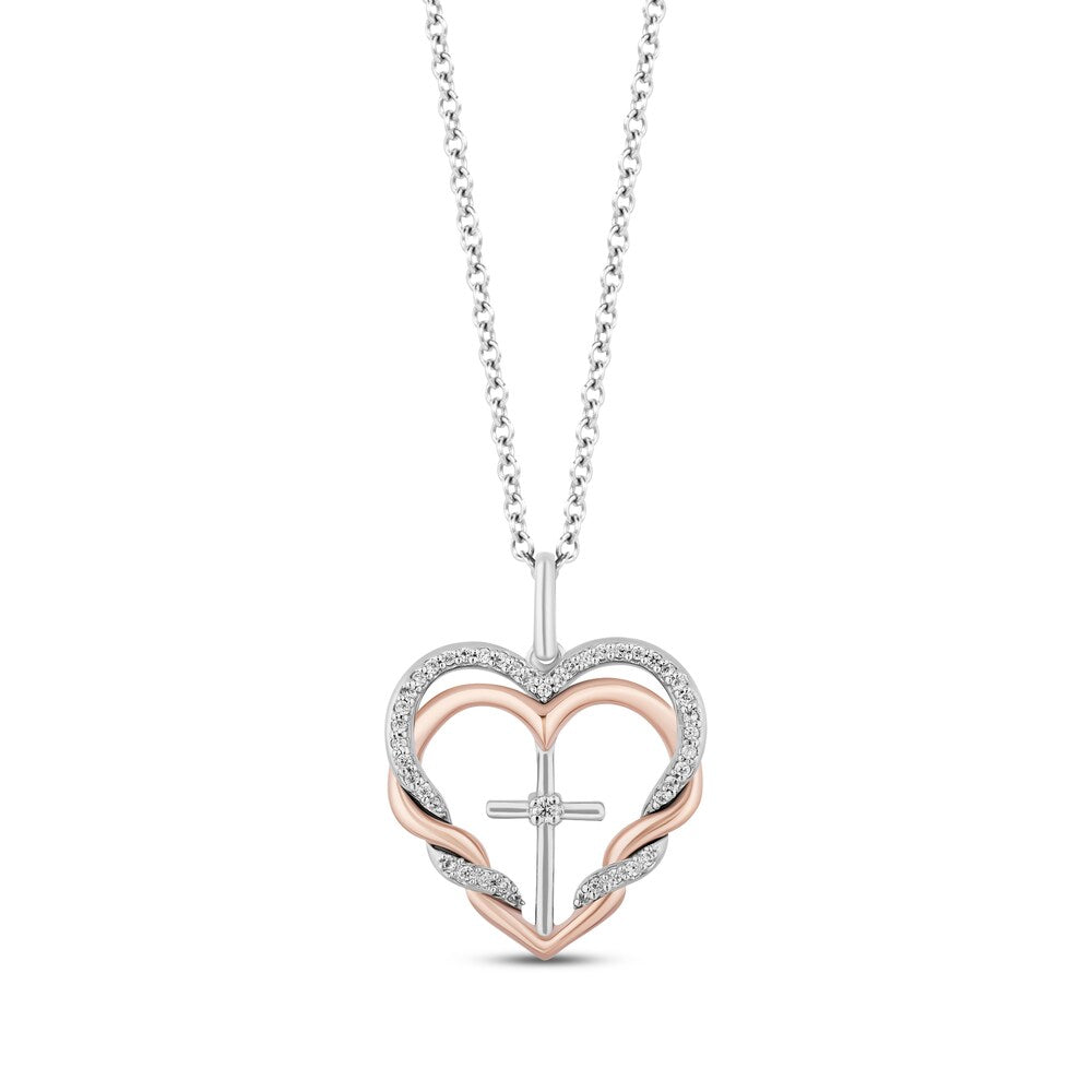 925 Sterling Silver Women's Heart Shape Necklace Bulk Rate 150/Gram Design-18