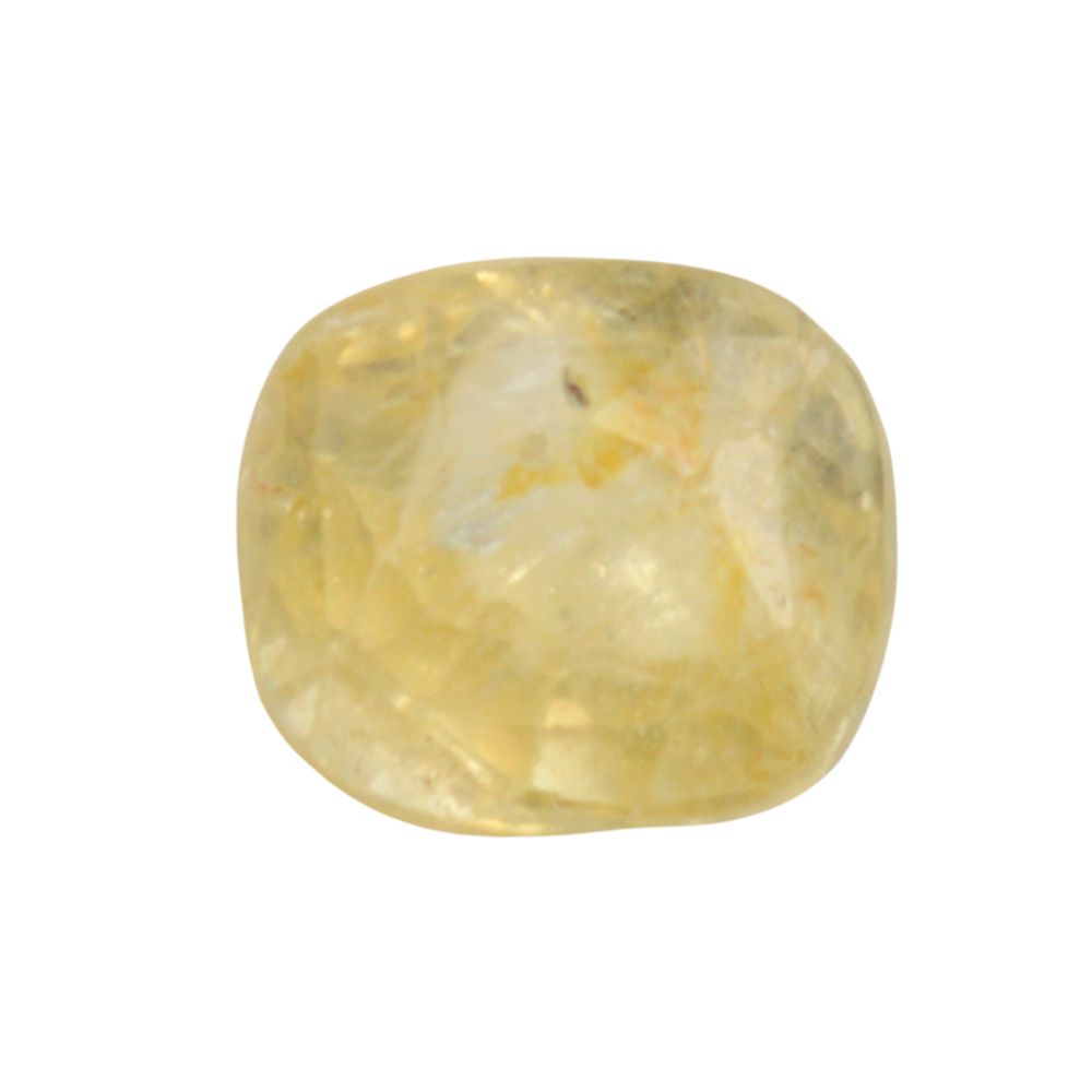 2.9 Carat 3.2 Ratti Certified Natural Ceylon Yellow Sapphire (Pukhraj) Fine Quality Loose Gemstone at Wholesale Rates (Rs 2000/Carat)