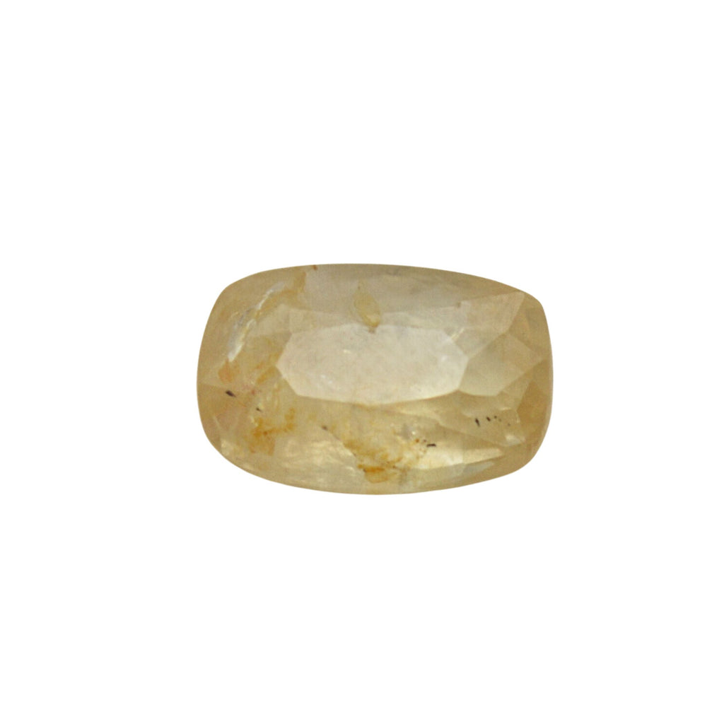 2.8 Carat 3.1 Ratti Certified Natural Ceylon Yellow Sapphire (Pukhraj) Fine Quality Loose Gemstone at Wholesale Rates (Rs 1500/Carat)