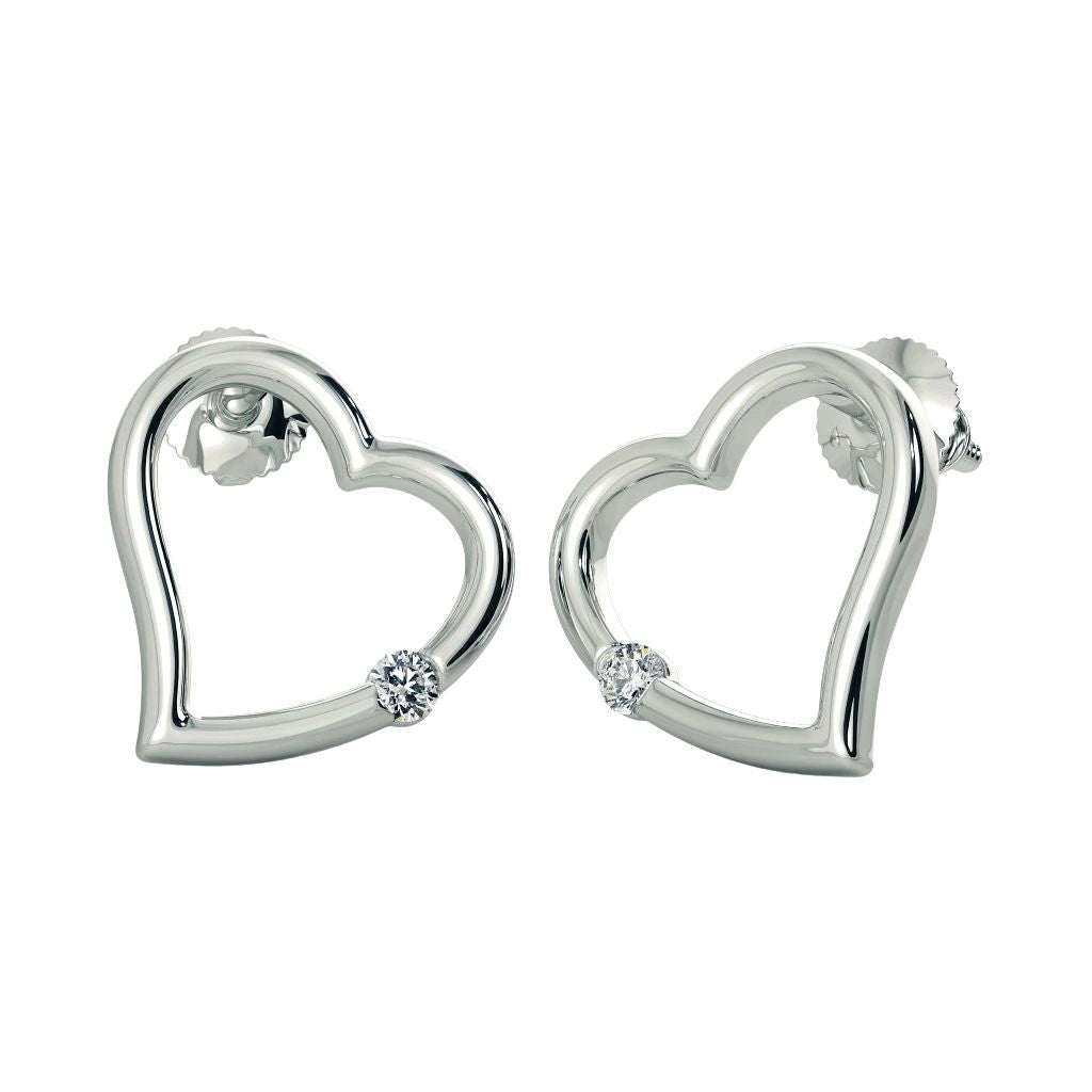 925 Sterling Silver Women's Stud Halo Earrings Bulk Rate 150/Gram Design-37