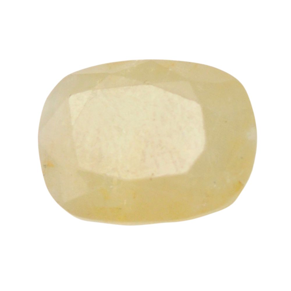 8.22 Ratti 7.4 Carat Certified Natural Ceylon Sri Lanka Yellow Sapphire (Pukhraj) at Wholesale Rate (Rs 800/carat)