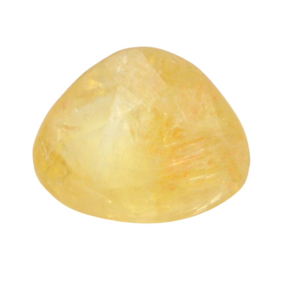 5.7 Ratti 5.1 Carat Certified Natural Ceylon Sri Lanka Yellow Sapphire (Pukhraj) at Wholesale Rate (Rs 2000/Carat)