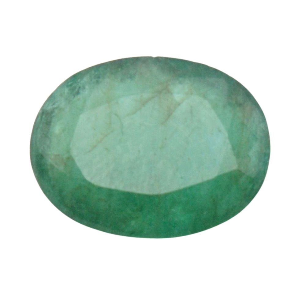 2.4 Carat 2.7 Ratti Certified Natural Zambian Emerald (Panna) Oval Shape Fine Quality Loose Gemstone at Wholesale Rates (Rs 1000/carat)