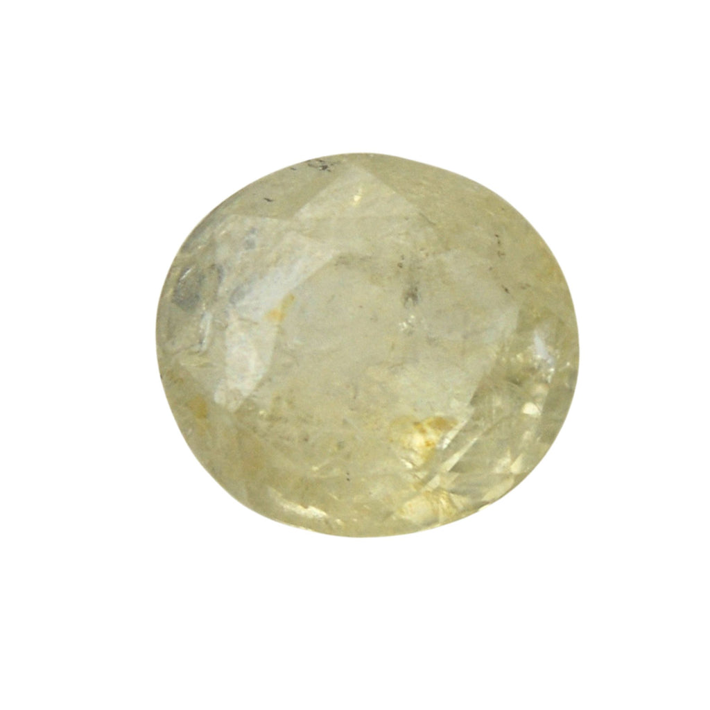 6.7 Ratti 6 Carat Certified Natural Ceylon Sri Lanka Yellow Sapphire (Pukhraj) at Wholesale Rate (Rs 1500/carat)