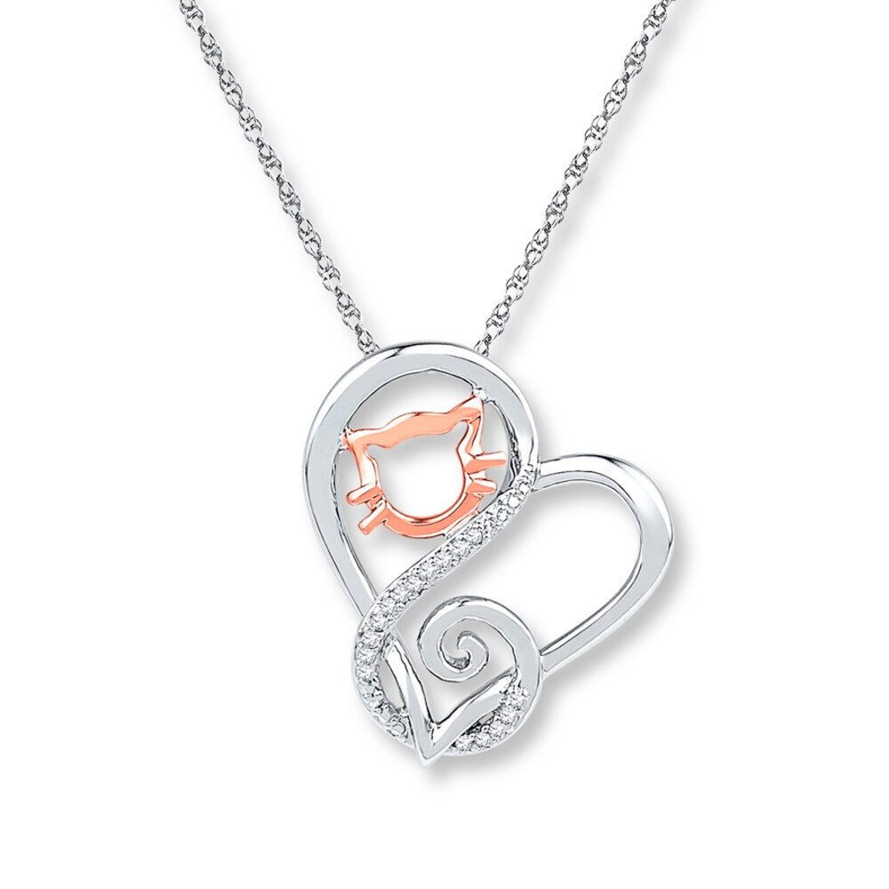 925 Sterling Silver Women's Heart Shape Necklace Bulk Rate 150/Gram Design-22