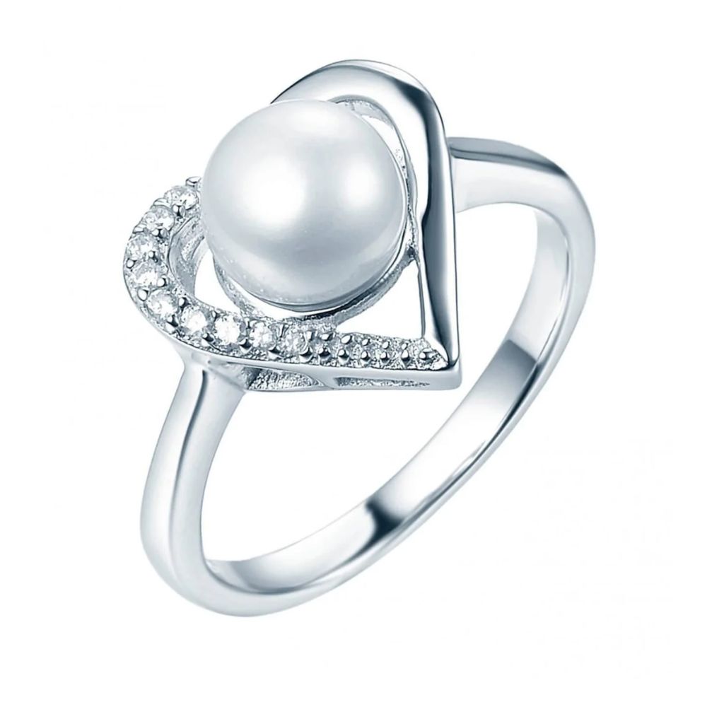 925 Sterling Silver Women's Pearl Rings Bulk Rate 150/Gram Design-20