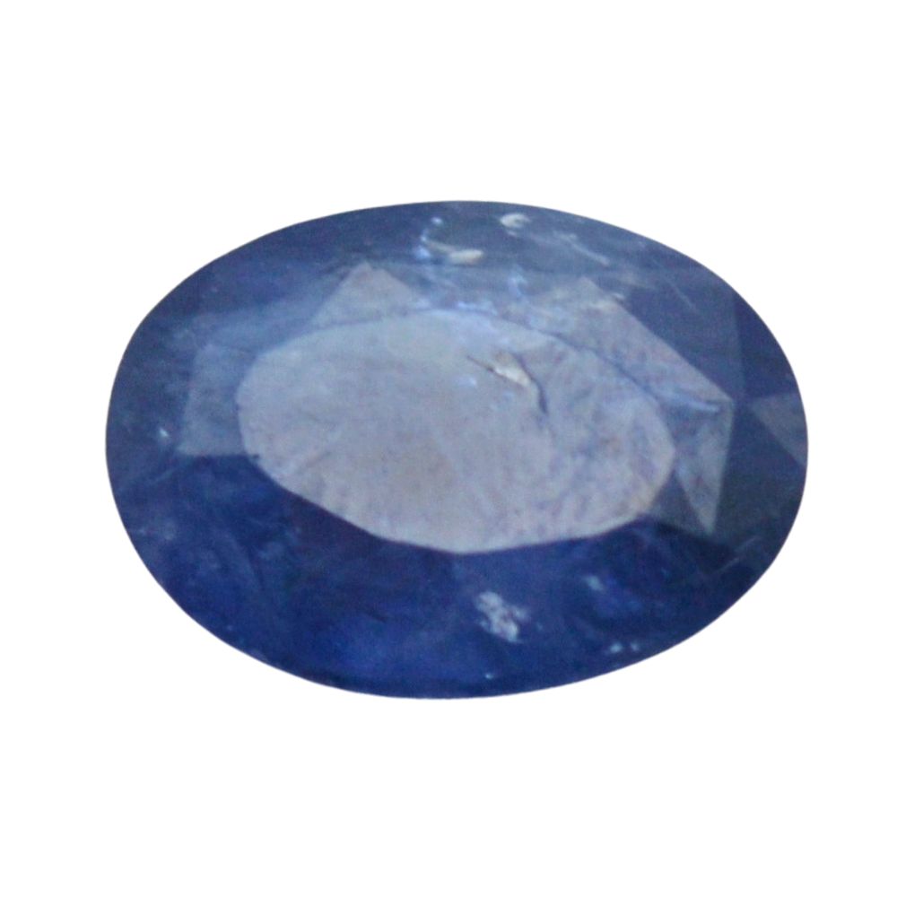 2.4 Carat 2.7 Ratti Certified Natural Ceylon Blue Sapphire (Neelam) Fine Quality Loose Gemstone at Wholesale Rates (Rs 2500/Carat)