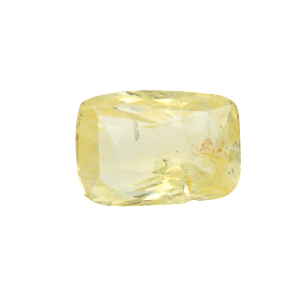 4.7 Carat 5.2 Ratti Certified Natural Ceylon Yellow Sapphire (Pukhraj) Fine Quality Loose Gemstone at Wholesale Rates (Rs 9500/Carat)