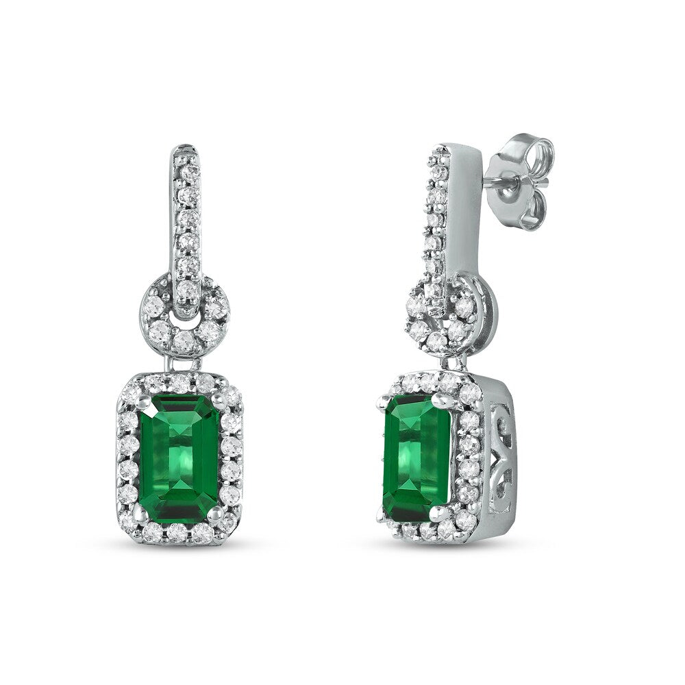 925 Sterling Silver Womens Gemstone Drop Earrings Bulk Rate 150/Gram Design-4