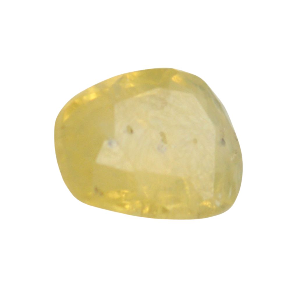 2.8 Carat 3.1 Ratti Certified Natural Ceylon Yellow Sapphire (Pukhraj) Fine Quality Loose Gemstone at Wholesale Rates (Rs 1500/Carat)