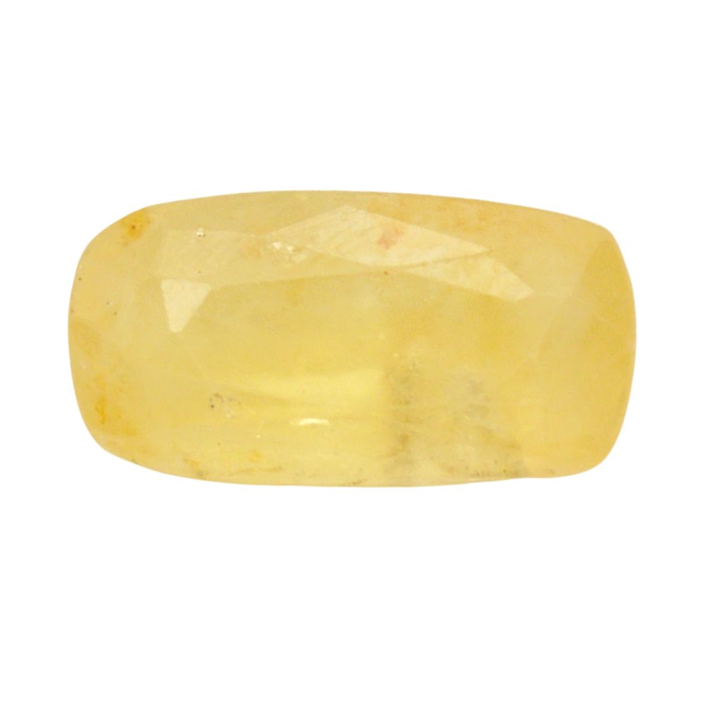 6.33 Ratti 5.7 Carat Certified Natural Ceylon Sri Lanka Yellow Sapphire (Pukhraj) at Wholesale Rate (Rs 1000/carat)