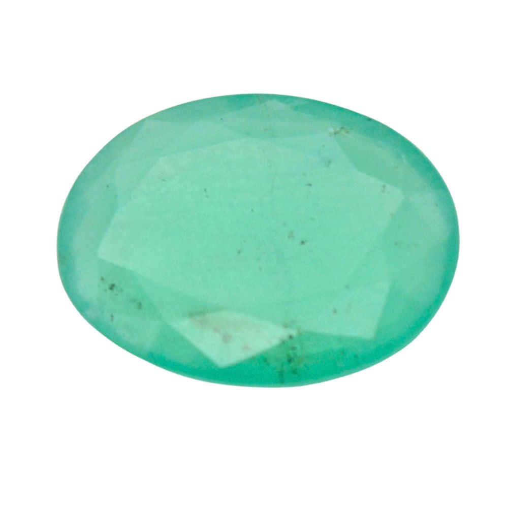 2.7 Carat 3 Ratti Certified Natural Zambian Emerald (Panna) Oval Shape Fine Quality Loose Gemstone at Wholesale Rates (Rs 900/carat)