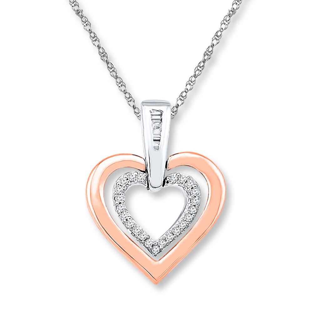 925 Sterling Silver Women's Heart Shape Necklace Bulk Rate 150/Gram Design-27