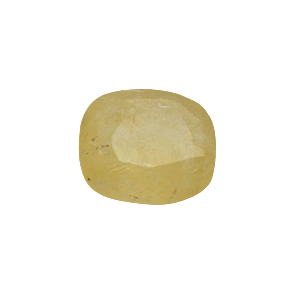 2.8 Carat 3.1 Ratti Certified Natural Ceylon Yellow Sapphire (Pukhraj) Fine Quality Loose Gemstone at Wholesale Rates (Rs 1500/Carat)