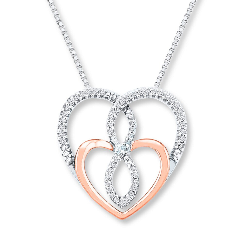 925 Sterling Silver Women's Heart Shape Necklace Bulk Rate 150/Gram Design-15