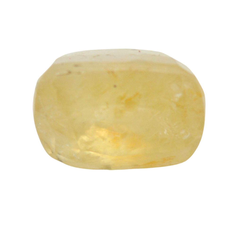7.7 Ratti 6.9 Carat Certified Natural Ceylon Sri Lanka Yellow Sapphire (Pukhraj) at Wholesale Rate (Rs 1000/Carat)