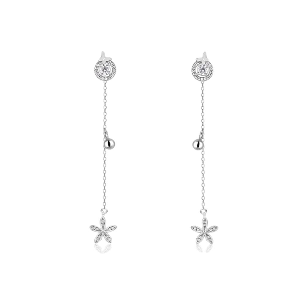 925 Sterling Silver Women's Modern Dangle Earrings Bulk Rate 150/Gram Design-7