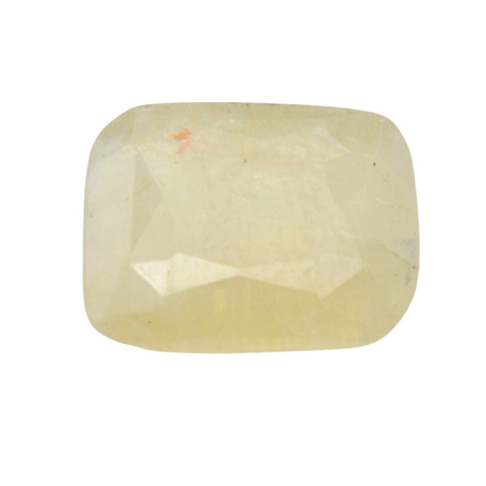 6.56 Ratti 5.9 Carat Certified Natural Ceylon Sri Lanka Yellow Sapphire (Pukhraj) at Wholesale Rate (Rs 850/carat)