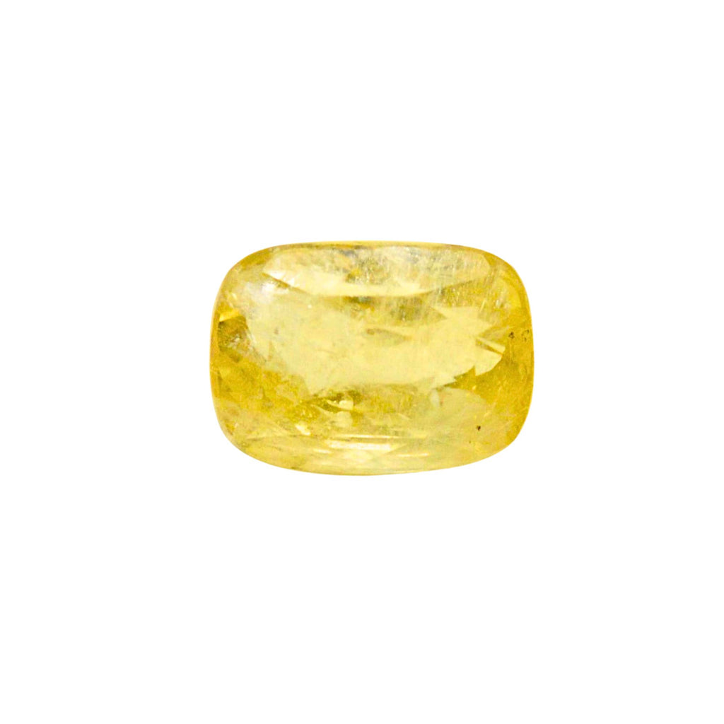 8.6 Carat 9.6 Ratti Certified Natural Ceylon Yellow Sapphire (Pukhraj) Fine Quality Loose Gemstone at Wholesale Rates (Rs 12000/Carat)