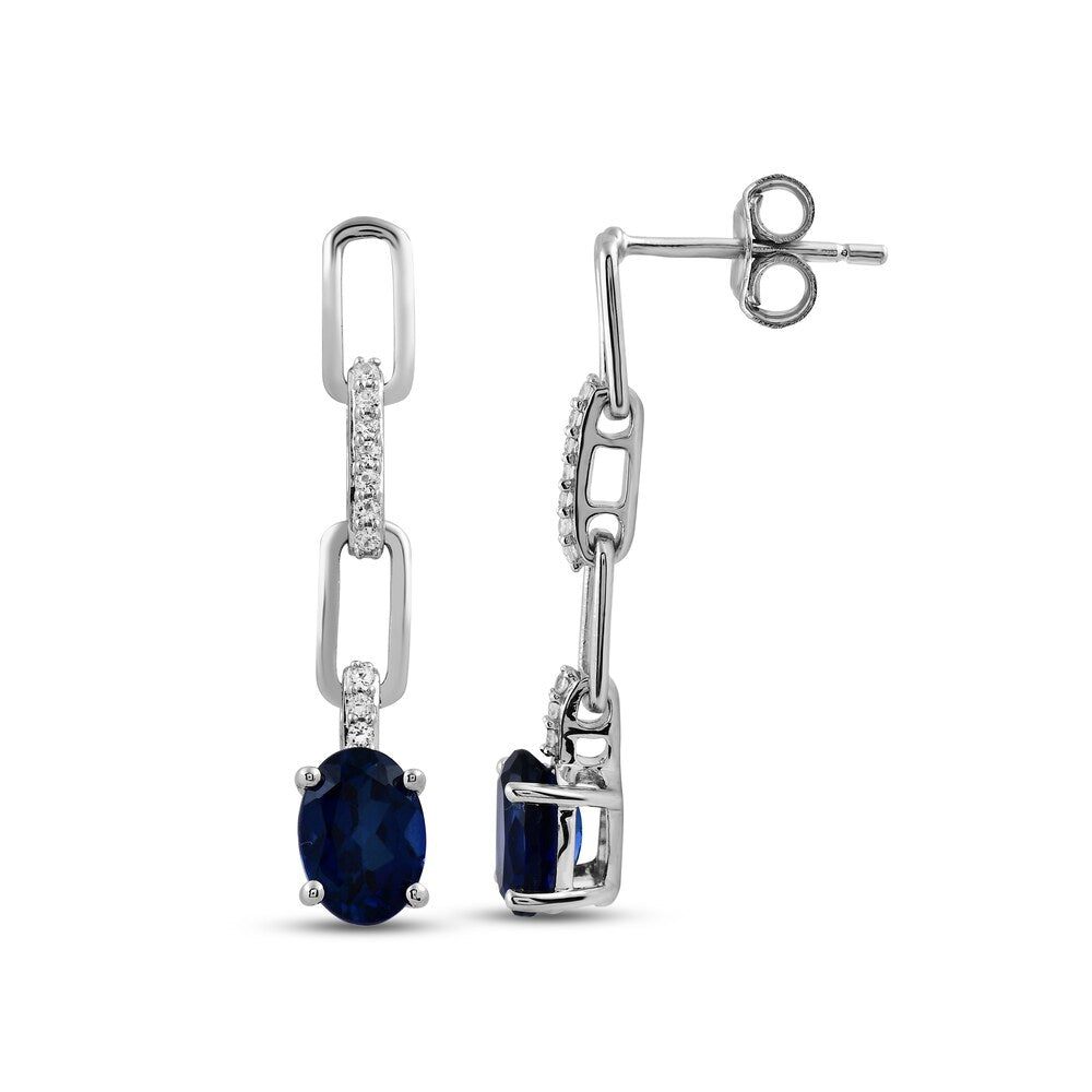 925 Sterling Silver Womens Gemstone Drop Earrings Bulk Rate 150/Gram Design-25