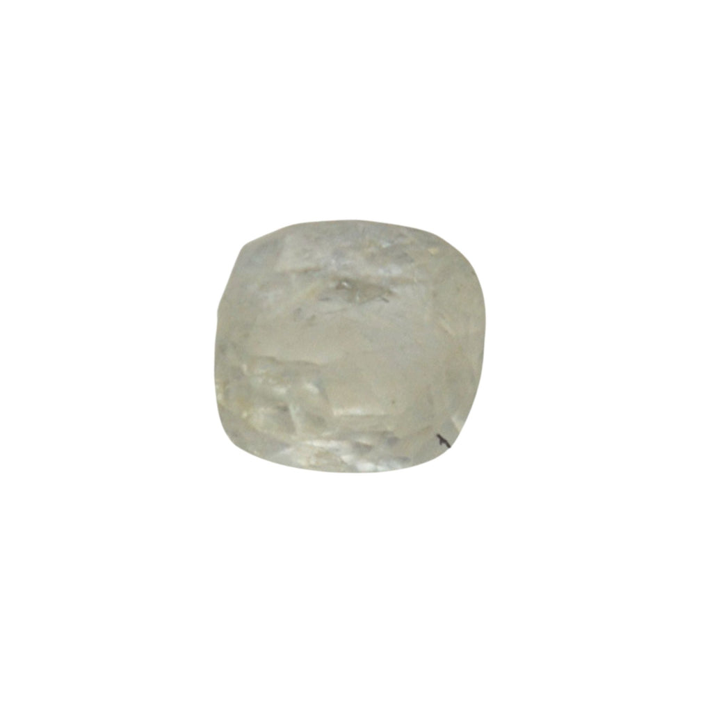 1.5 Carat 1.7 Ratti Certified Natural Ceylon White Sapphire (Safed Pukhraj) Fine Quality Loose Gemstone at Wholesale Rates (Rs 800/Carat)