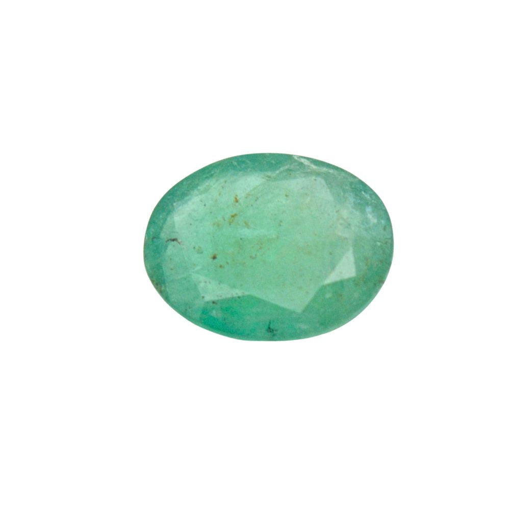 3.2 Carat 3.6 Ratti Certified Natural Zambian Emerald (Panna) Oval Shape Fine Quality Loose Gemstone at Wholesale Rates (Rs 900/carat)