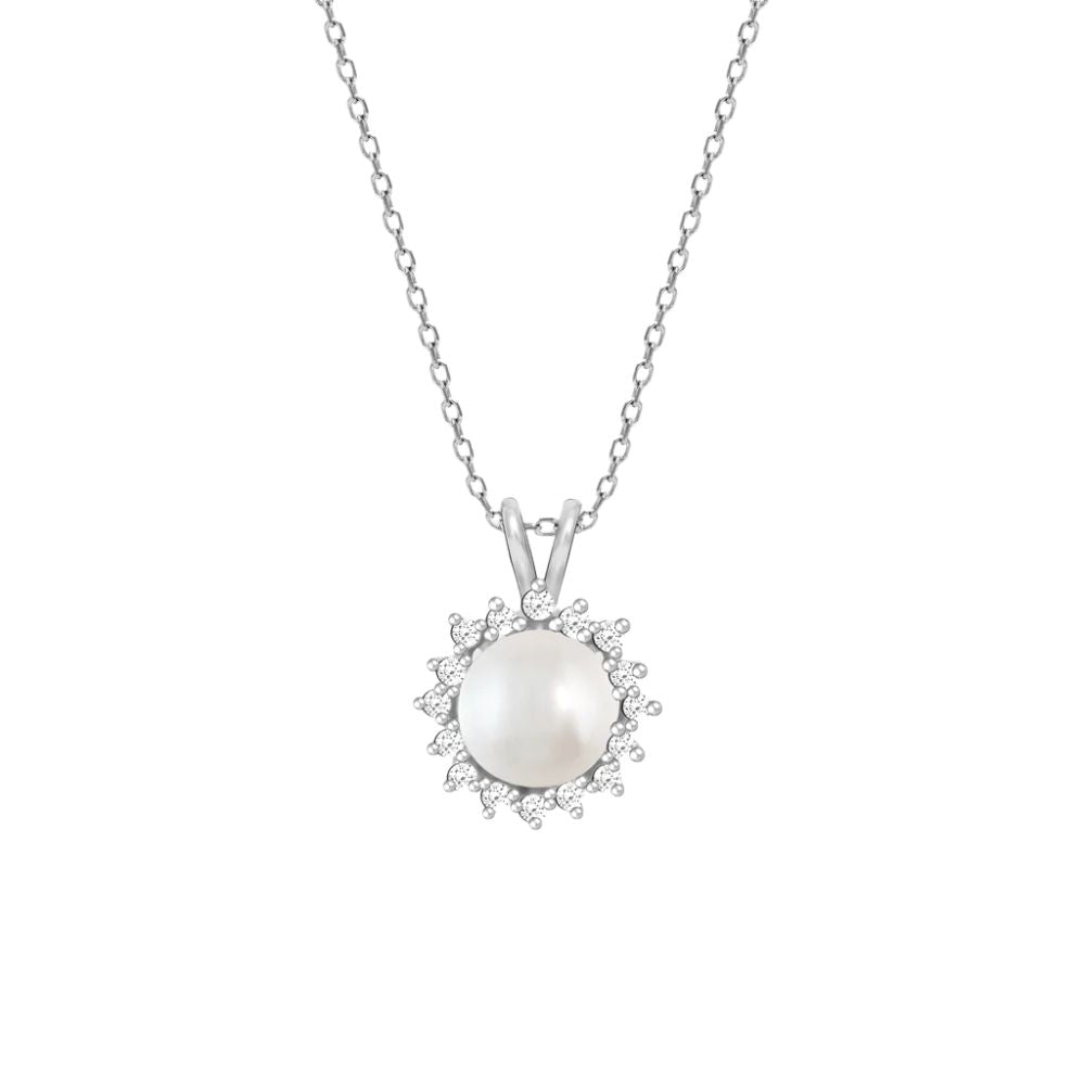 925 Sterling Silver Womens Pearl Pendants Bulk Rate 150/Gram Design-7