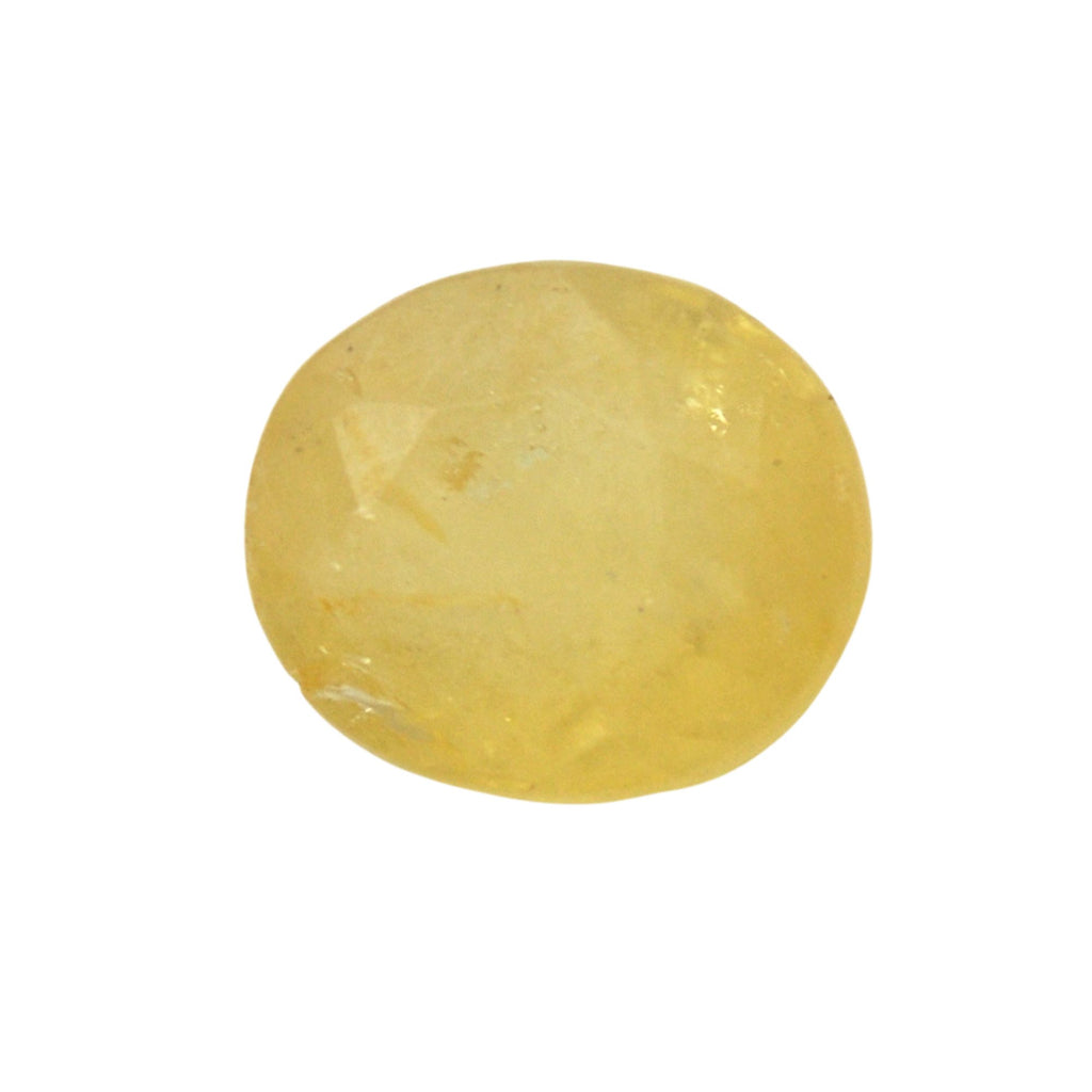 5 Ratti 4.5 Carat Certified Natural Ceylon Sri Lanka Yellow Sapphire (Pukhraj) at Wholesale Rate (Rs 1500/carat)
