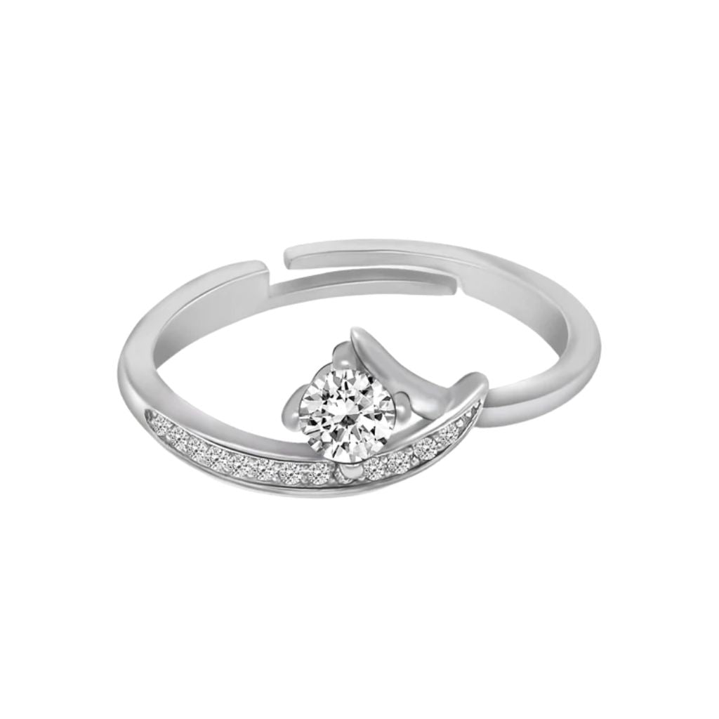925 Sterling Silver Women's Adjustable Rings Bulk Rate 150/Gram Design-21