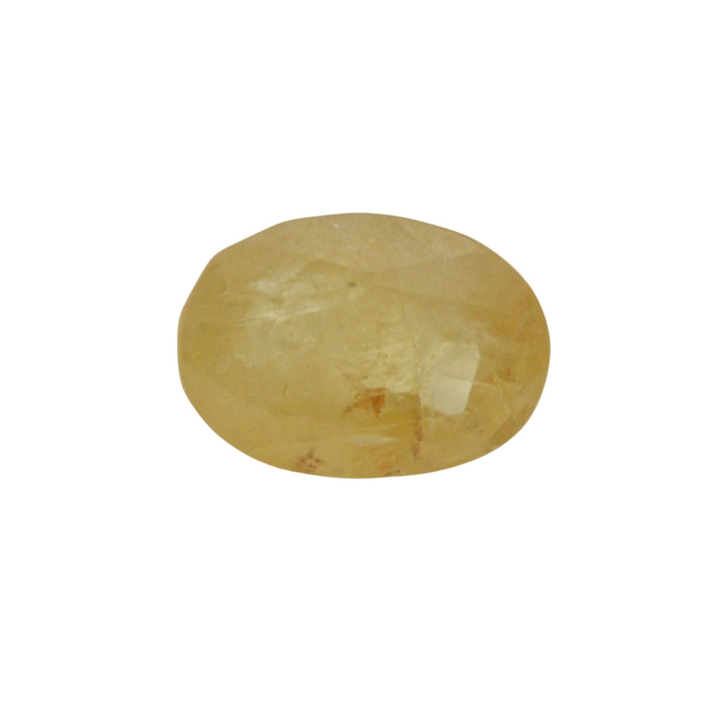 2.7 Carat 3 Ratti Certified Natural Ceylon Yellow Sapphire (Pukhraj) Fine Quality Loose Gemstone at Wholesale Rates (Rs 1500/Carat)