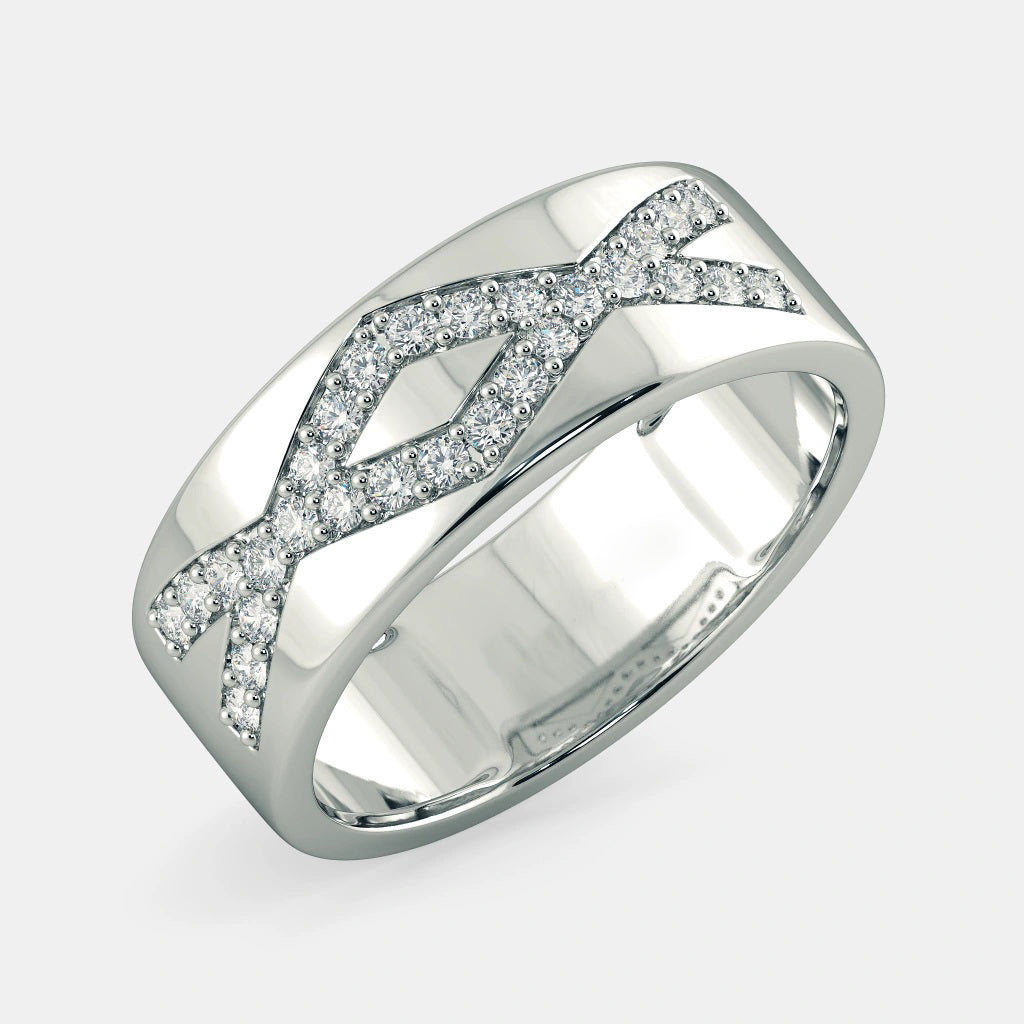 Men's 925 Silver Band Ring at Bulk Rate Rs 150/Gram Design 10
