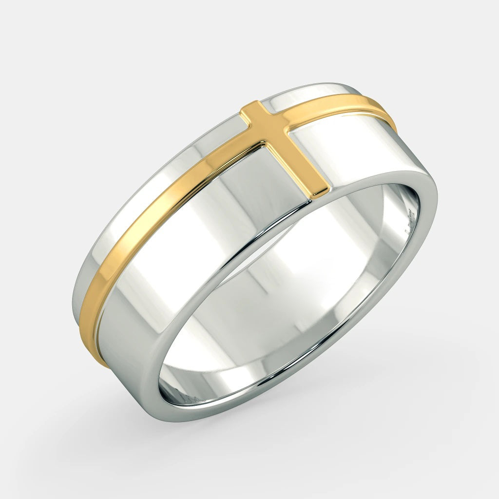 Men's 925 Silver Band Ring at Bulk Rate Rs 150/Gram Design 4